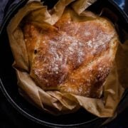 No knead bread in pot