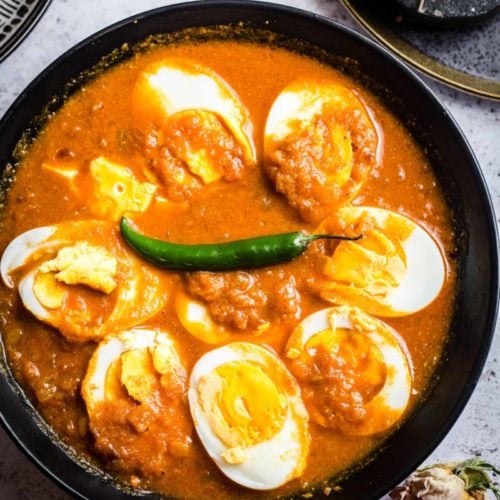 Egg Curry - Tiffin And Tea