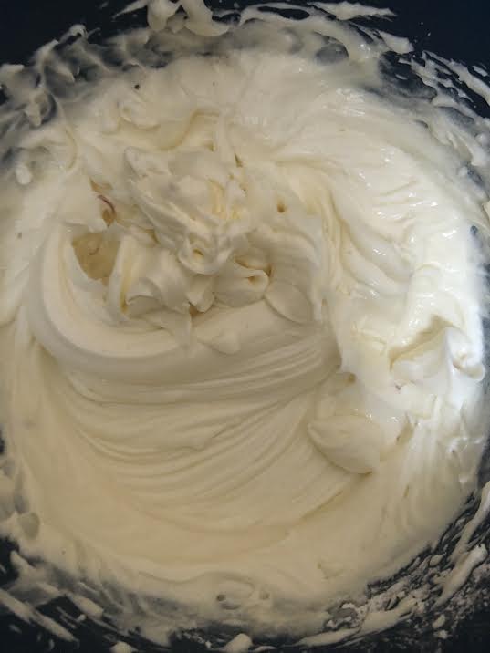 Cream Cheese mixture whisked in large bowl