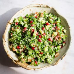 Taboule in bowl