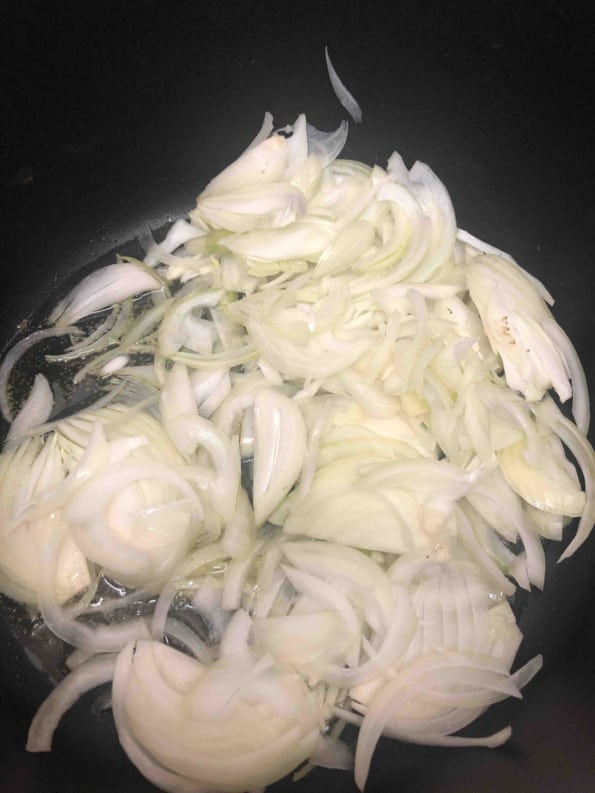 Onions in oil