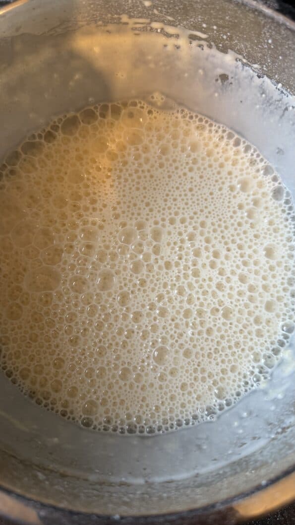 Crispy, fluffy Yorkshire puddings - (simple, fool proof and no fail) Mixed batter in bowl