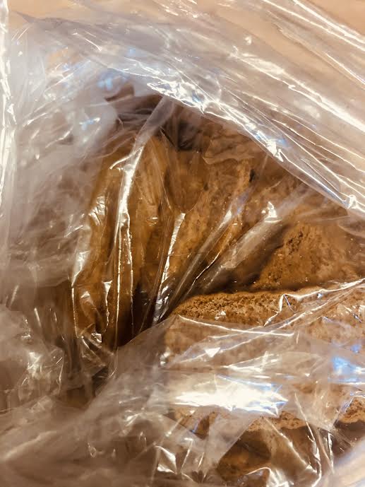 Biscoff Biscuits in a ziplock bag