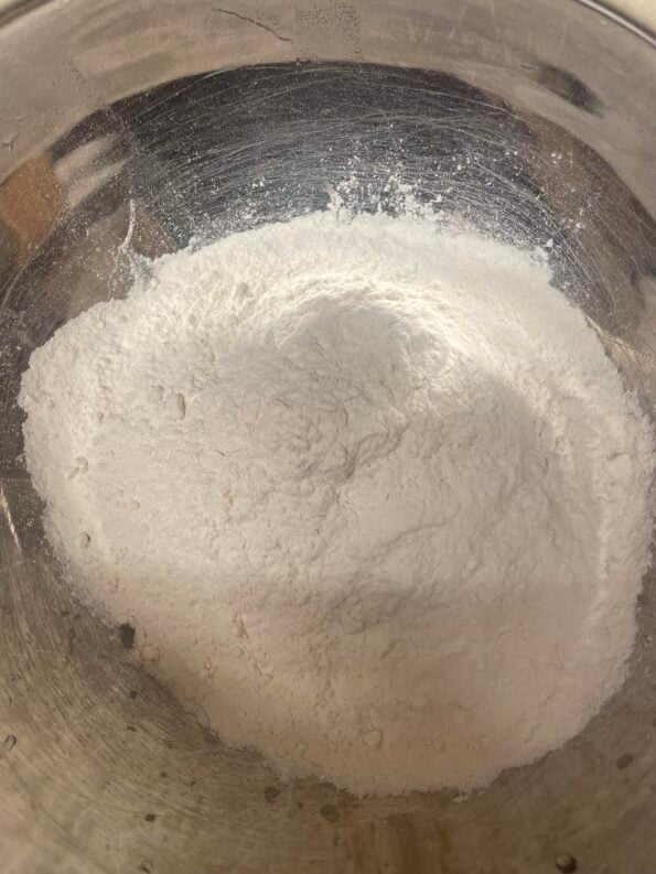 Flour in bowl