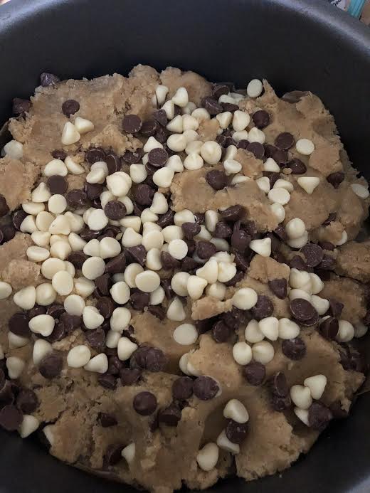 Chocolate Chip Cookie dough layer 