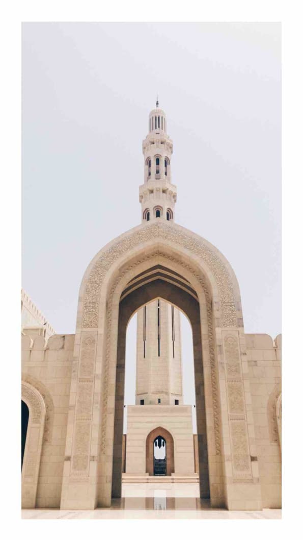 Mosque with Minaret