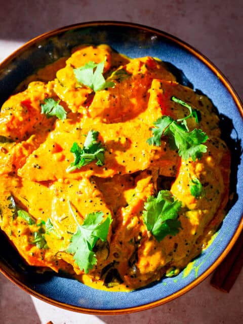 Pumpkin Curry in dish