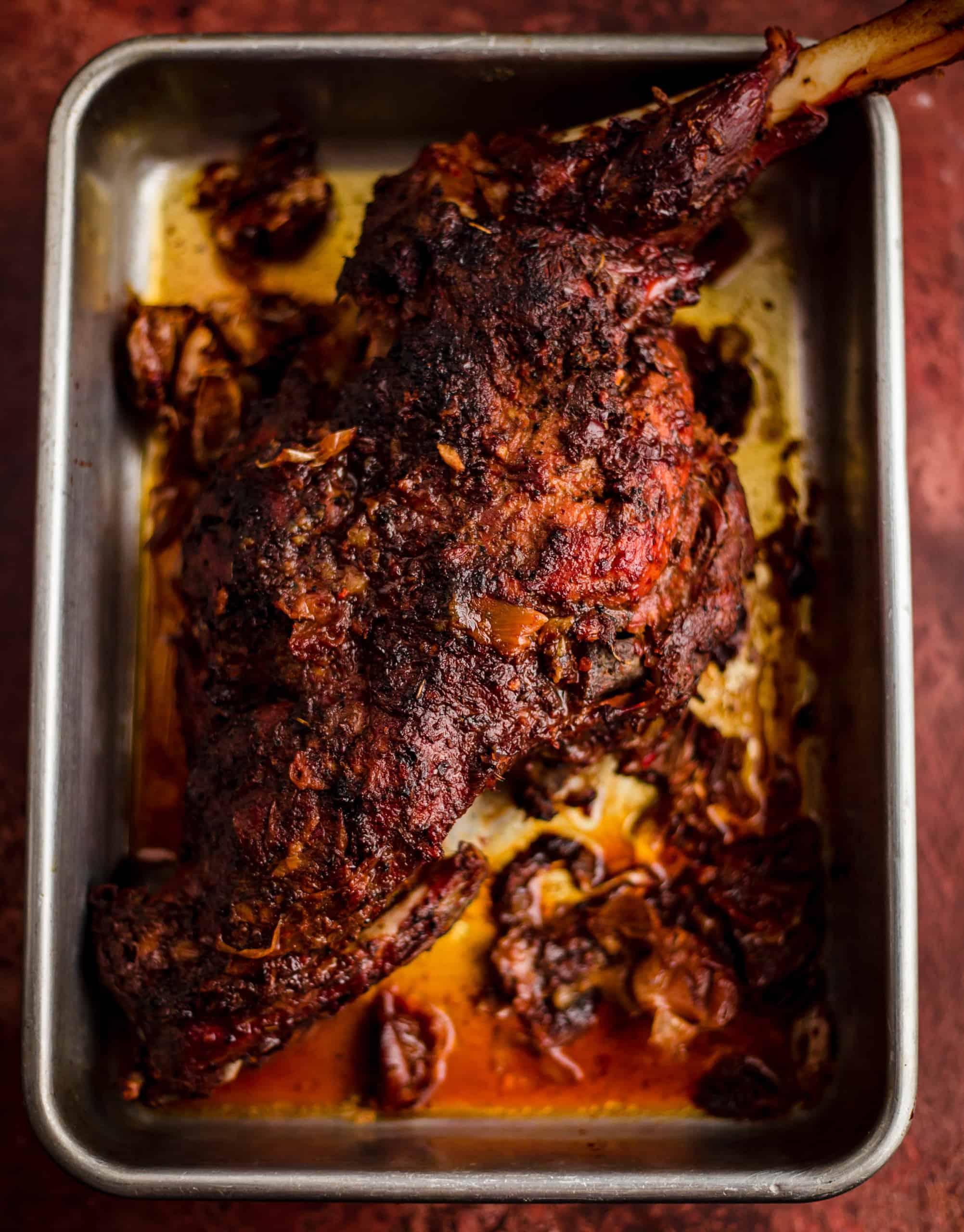 The MOST tender Leg of Lamb - Tiffin And Tea