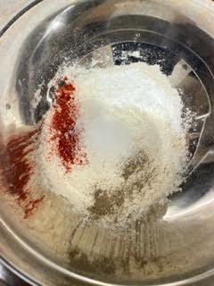 Flour and Spices in a bowl