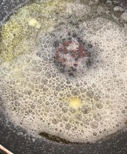 Butter and Oil in pan