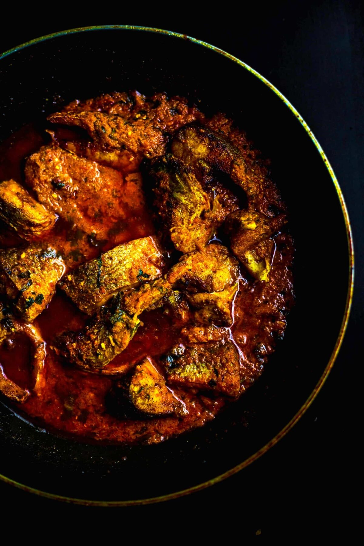 Restaurant Style Fish Karahi - Tiffin And Tea