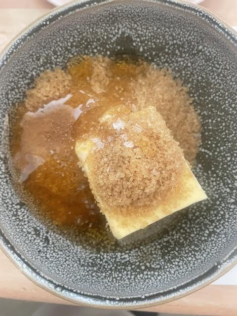 Honey, Sugar and Salt in a bowl