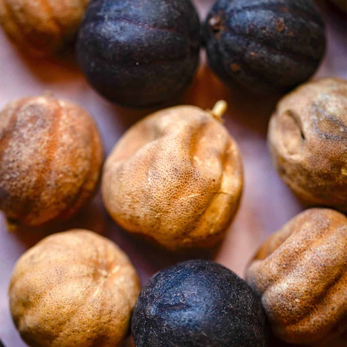 How to Stock a Persian Pantry: A Beginner's Guide to Iranian Cuisine Close up of Dry Limes