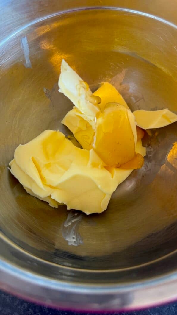 Honey and Butter in bowl