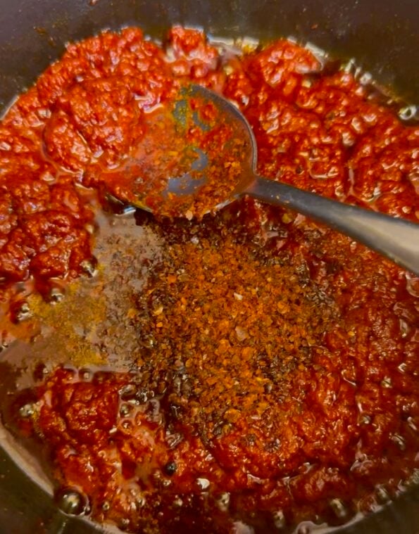 Spiced Butter in pot