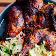 Harissa Chicken in plate