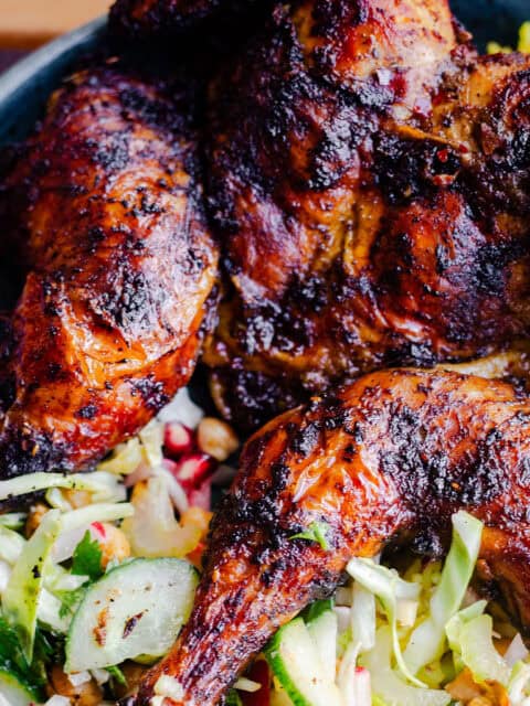 Harissa Chicken in plate
