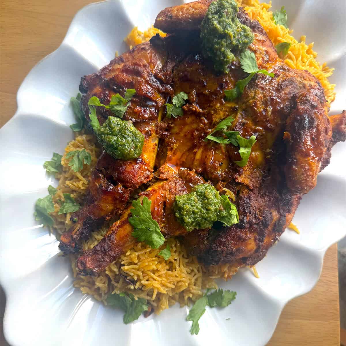 Mandi on platter