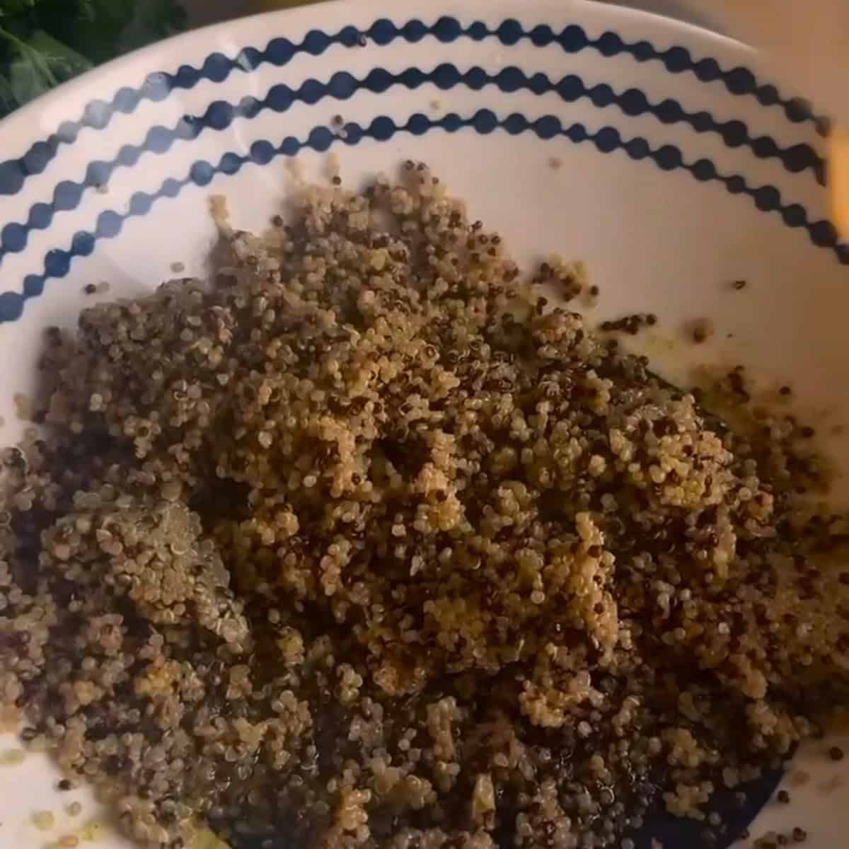 Quinoa in bowl
