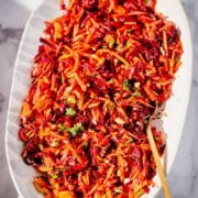 Carrot beetroot salad