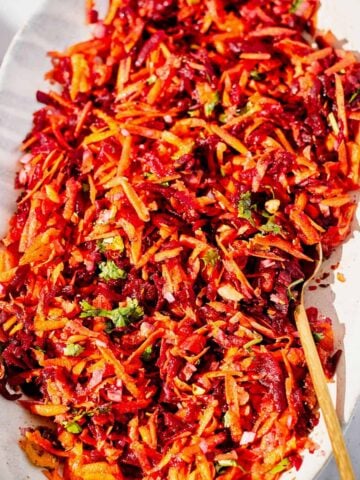 Carrot beetroot salad